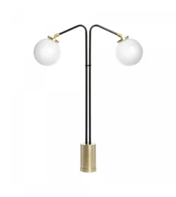 Alternative view of Lampe à Poser Array Twin Table - Opal