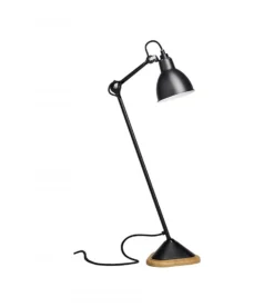 Lampe De Table Gras N°206 ( Base En Bois )