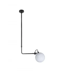 Lampe Gras 313 Globe Opalescent